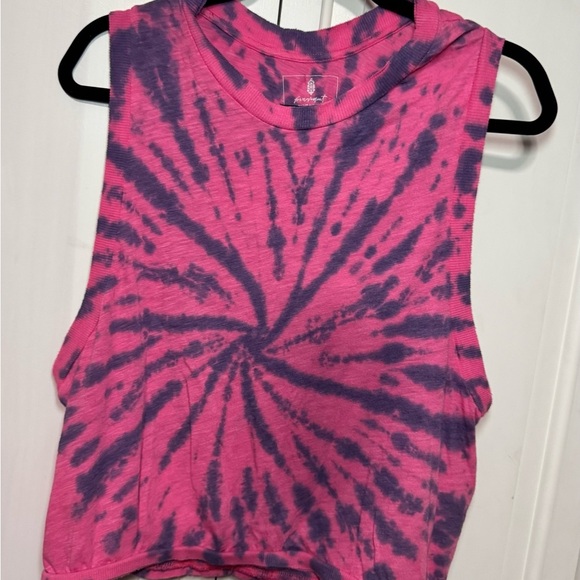 FP Movement by Free People Tops - Free People Movement Tie Dye Love Yoga Crop Tank Top Pink Purple